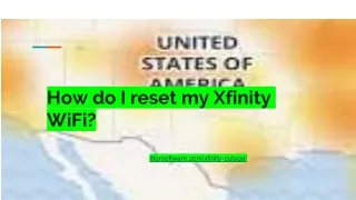 how do i reset my xfinity wifi