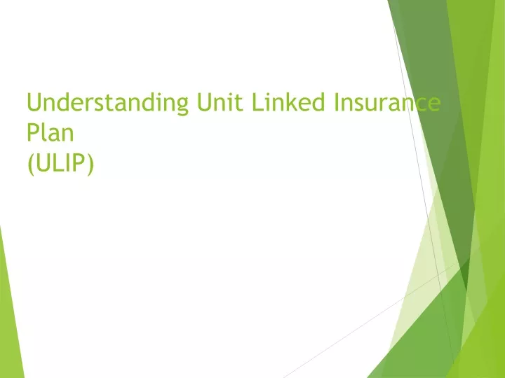 understanding unit linked insurance plan ulip