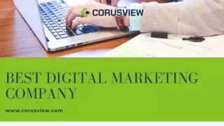 Best SEO and Digital Marketing company in India - Corusview IT Services
