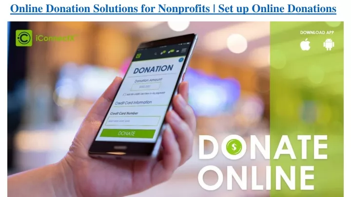 online donation solutions for nonprofits