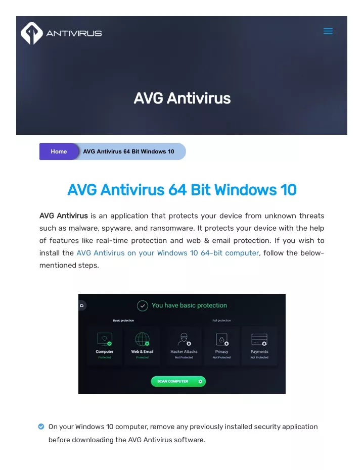 avg antivirus