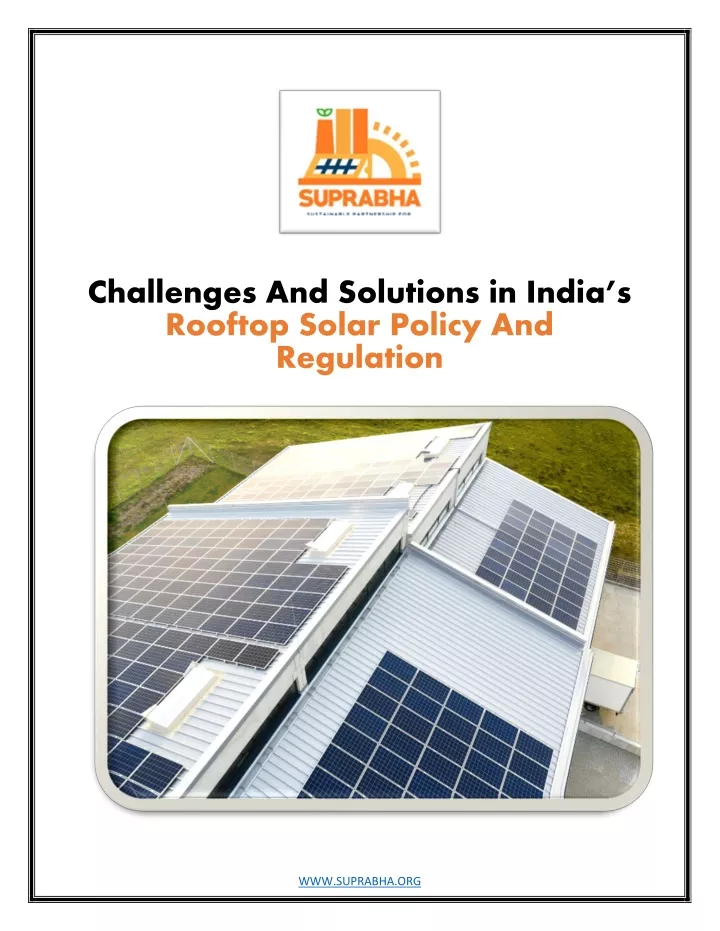 challenges and solutions in india s rooftop solar