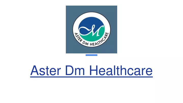 aster dm healthcare