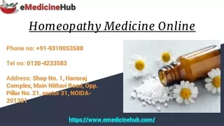 PPT - Homeopathy Medicine Shops In Singapore Your Ultimate Guide ...