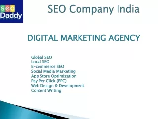 Seo Companies India