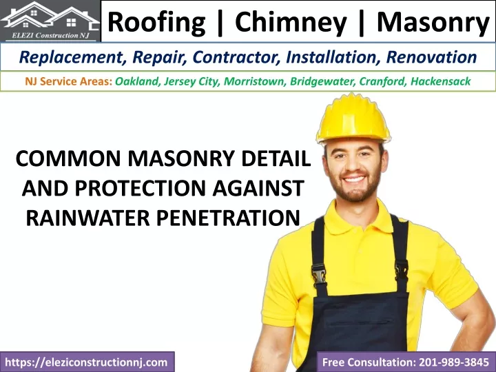 roofing chimney masonry replacement repair