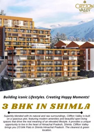 building iconic lifestyles creating happy moments