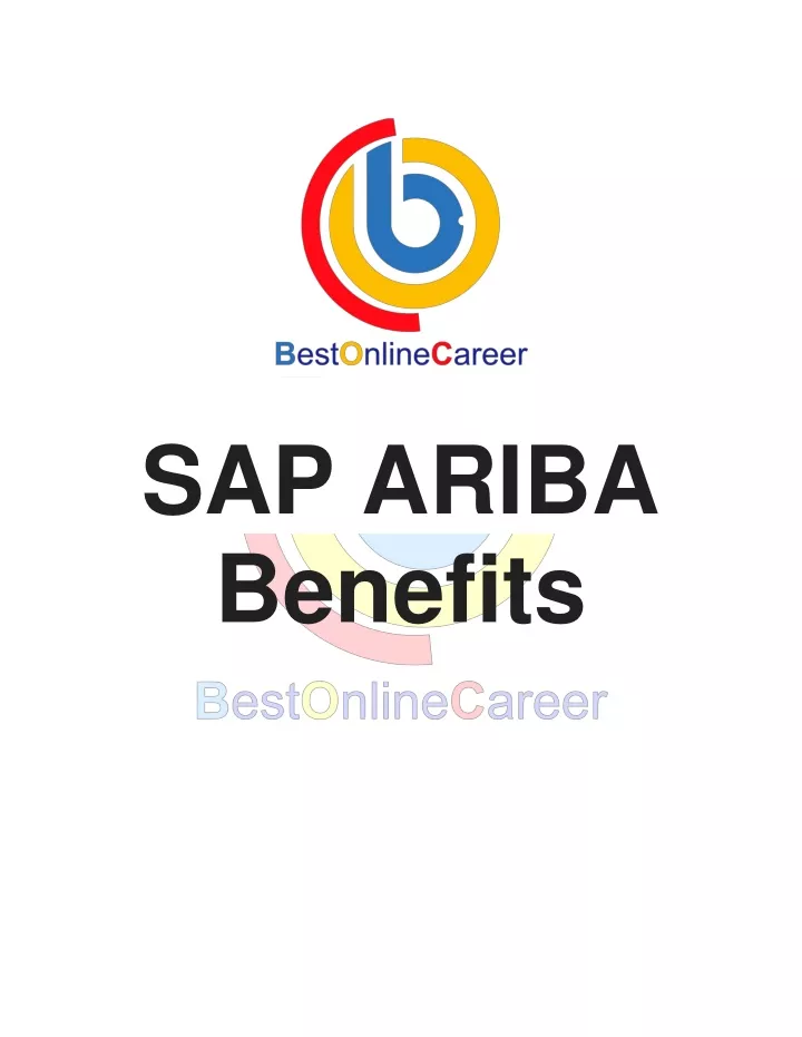 sap ariba benefits