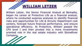 william letzer
