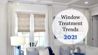 window treatment trends