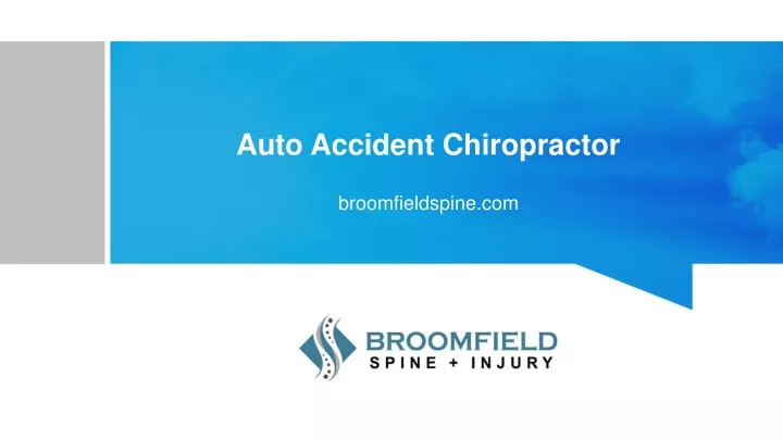 auto accident chiropractor