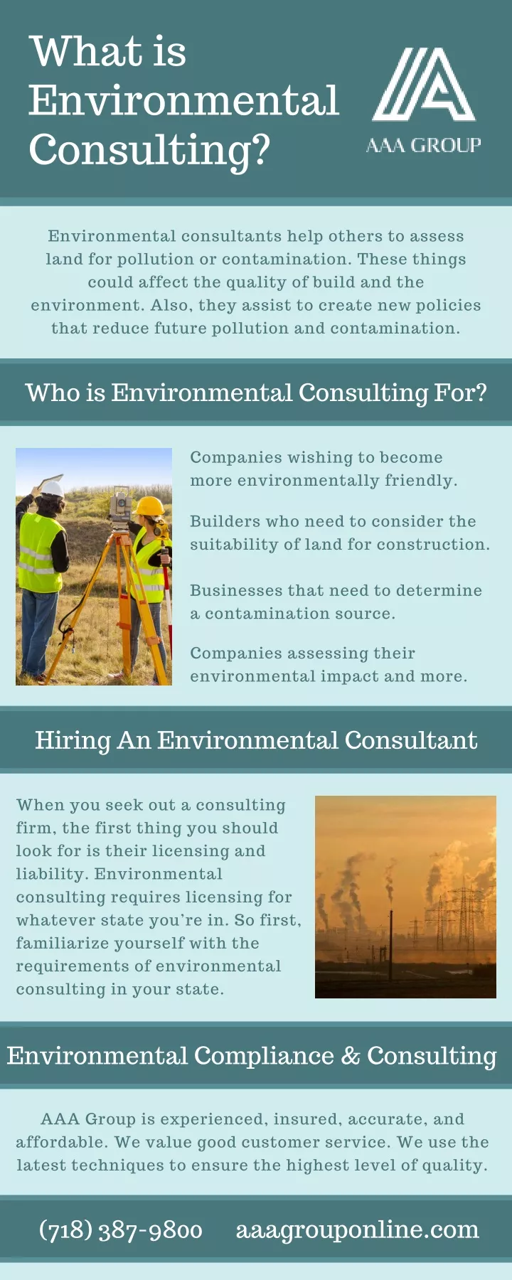 what is environmental consulting