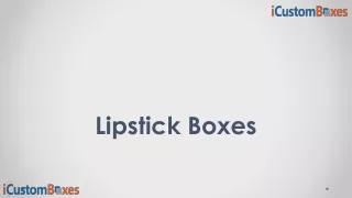 lipstick boxes
