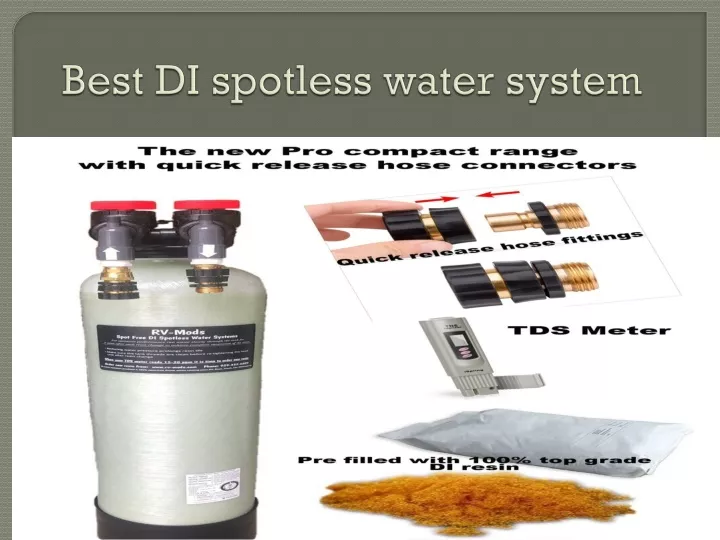 best di spotless water system