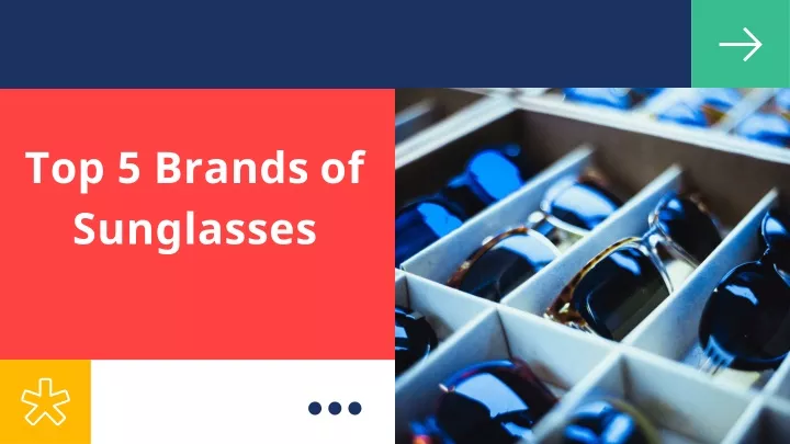 top 5 brands of sunglasses