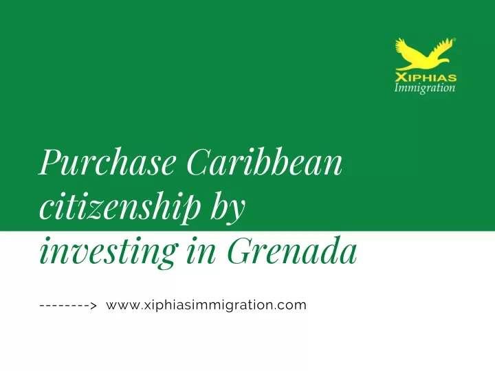 purchase caribbean citizenship by investing