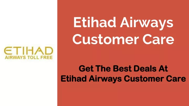 etihad airways customer care