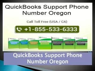 QuickBooks Support Phone Number Oregon