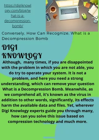 Conversely, How Can Recognize, What is a Decompression Bomb