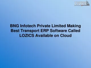 bng infotech private limited making best