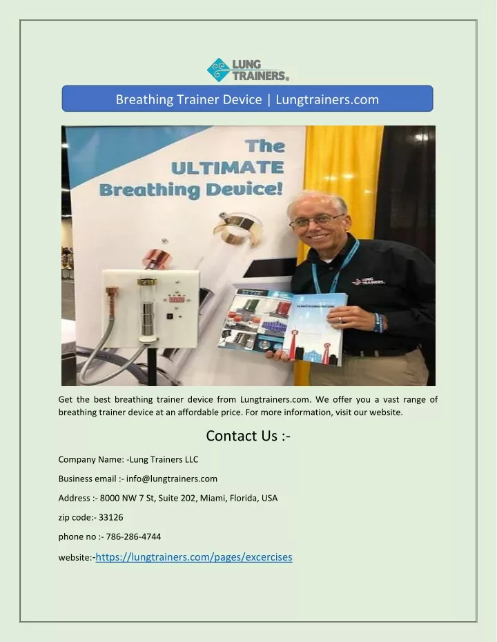 breathing trainer device lungtrainers com