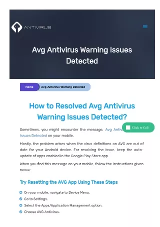 avg antivirus warning issues avg antivirus