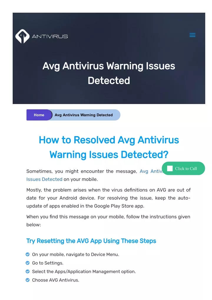 PPT - Solved: Avg Antivirus Warning Issues Detected PowerPoint ...