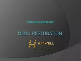 Deck Restoration | Deck Repair