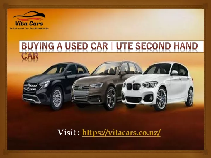 buying a used car ute second hand car