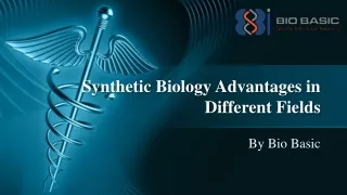 Synthetic Biology Advantages in Different Fields