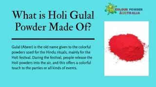 Holi Gulal Powder