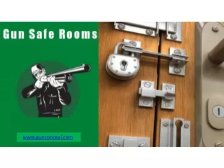 Type of Gun Safe Rooms