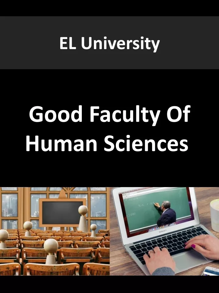 good faculty of human sciences