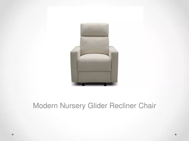 modern nursery glider recliner chair