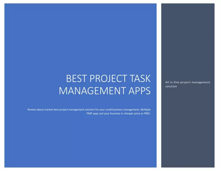 best project task management apps