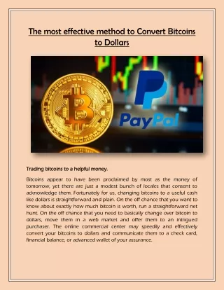 Bitcoin To Paypal