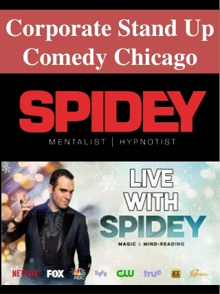 corporate stand up comedy chicago