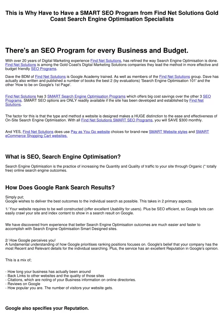 this is why have to have a smart seo program from