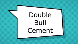 double bull cement