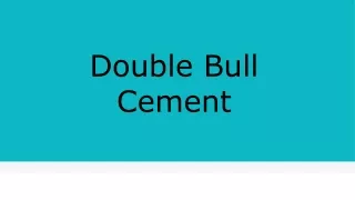 double bull cement