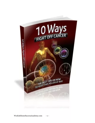 Knowledge 10 ways to_fight_off_cancer ebook