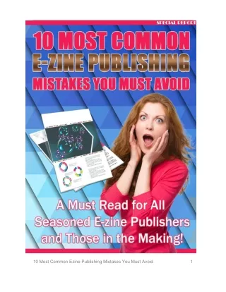 10 most common ezine publishing mistakes you must