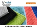 Wholesale Microfibre Cloths in Australia - slide 1