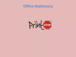 office stationery
