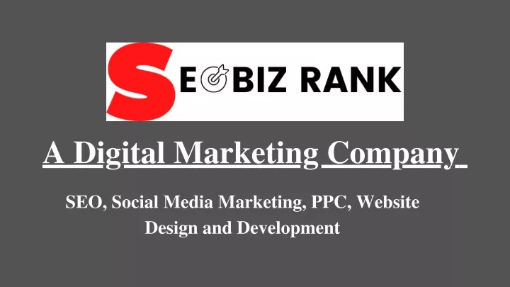 a digital marketing company