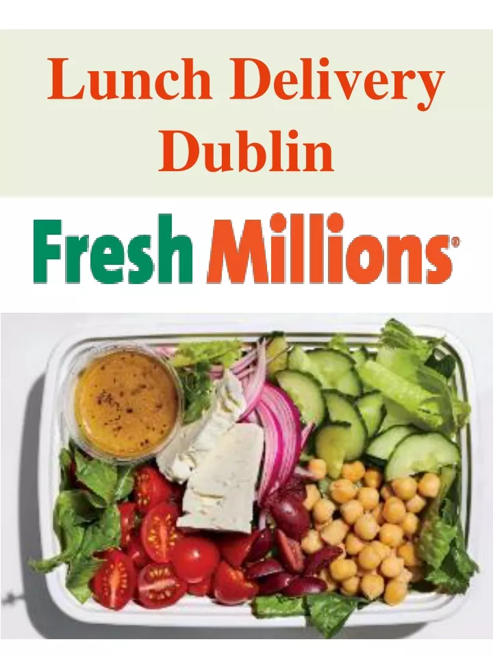 lunch delivery dublin