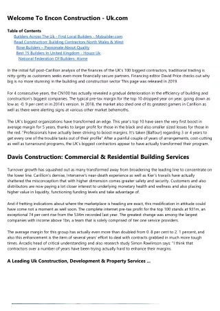 Contractors - Passivhaus Trust