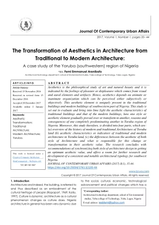 journal of contemporary urban affairs