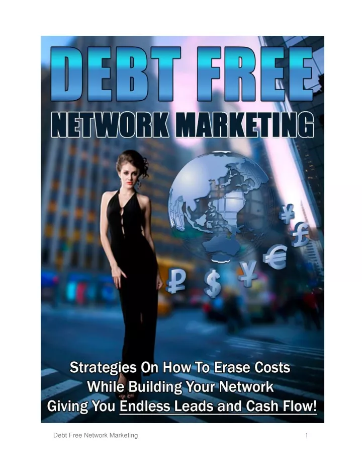 debt free network marketing