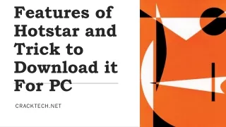 Features of Hotstar and Trick to Download it | CrackTech